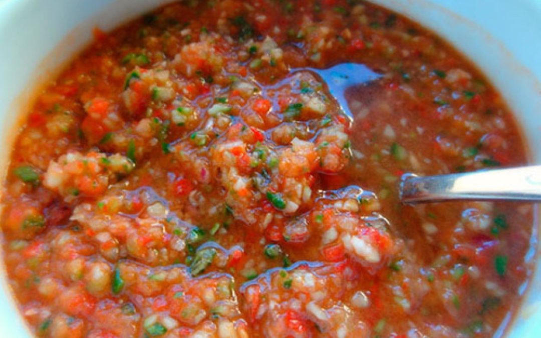 Svalende gazpacho – kold spansk suppe